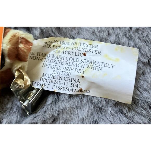 Giraffe Child Halloween Costume- Tail And Claws. NWT. Dress up - Picture 5 of 5